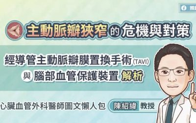 主動脈瓣狹窄的危機與對策,經導管主動脈瓣膜置換手術(TAVI)與腦部血管保護裝置解析,心臟血管外科醫師圖文懶人包