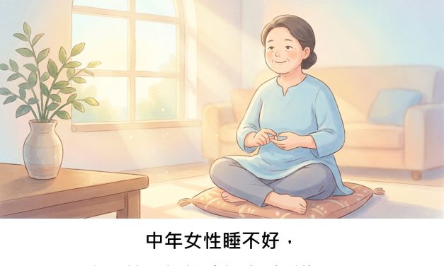 中年女性睡不好，心血管與認知功能會受影響嗎？