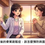 停經後的骨質疏鬆症，該怎麼預防與面對？