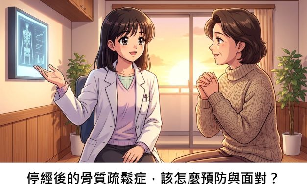 停經後的骨質疏鬆症，該怎麼預防與面對？