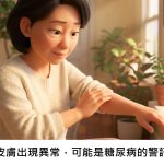 我的皮膚出現異常，可能是糖尿病的警訊嗎？