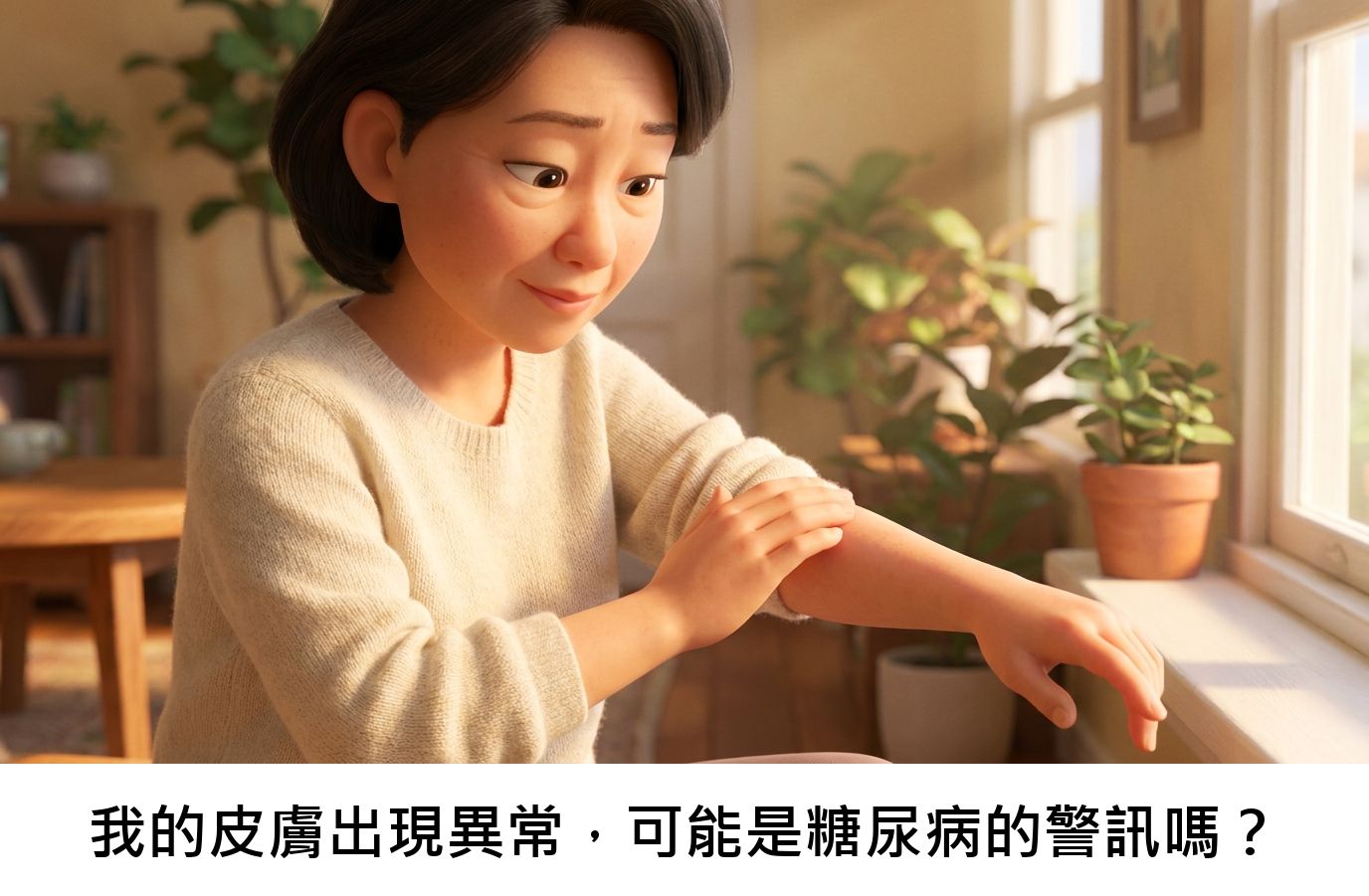 我的皮膚出現異常,可能是糖尿病的警訊嗎?