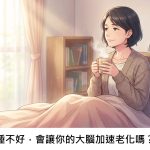 睡不好，會讓你的大腦加速老化嗎？