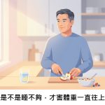 我們是不是睡不夠，才害體重一直往上飆？