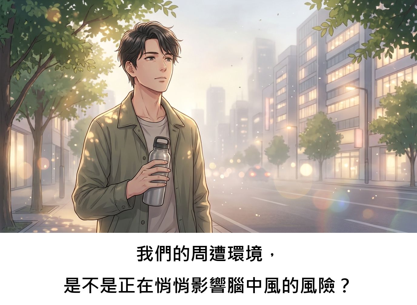 我們的周遭環境，是不是正在悄悄影響腦中風的風險？