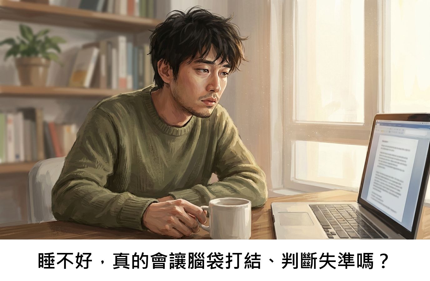 睡不好,真的會讓腦袋打結、判斷失準嗎?