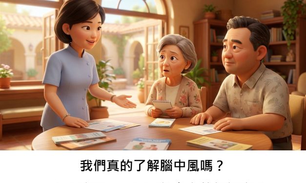 我們真的了解腦中風嗎？一項研究揭示民眾可能存在的知識盲點