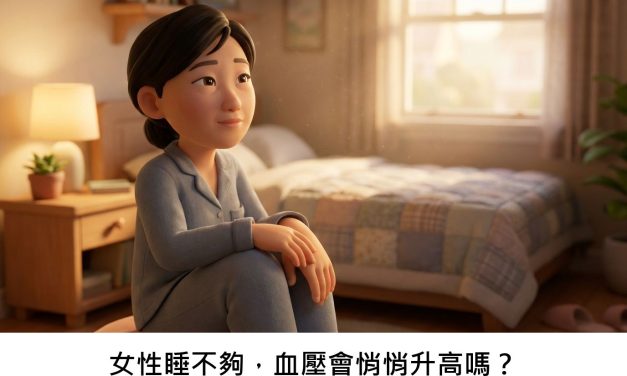 女性睡不夠，血壓會悄悄升高嗎？