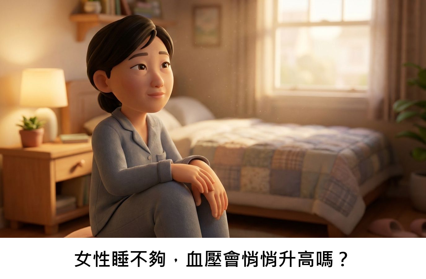 女性睡不夠，血壓會悄悄升高嗎？