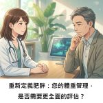 重新定義肥胖：您的體重管理，是否需要更全面的評估？