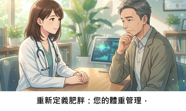 重新定義肥胖：您的體重管理，是否需要更全面的評估？