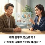 糖尿病不只是血糖高？它如何悄悄傷害您的全身器官？
