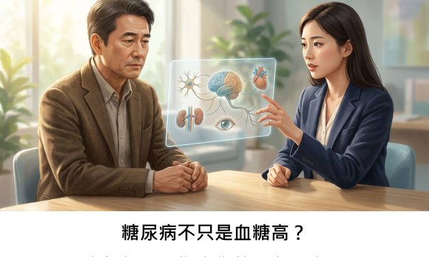 糖尿病不只是血糖高？它如何悄悄傷害您的全身器官？