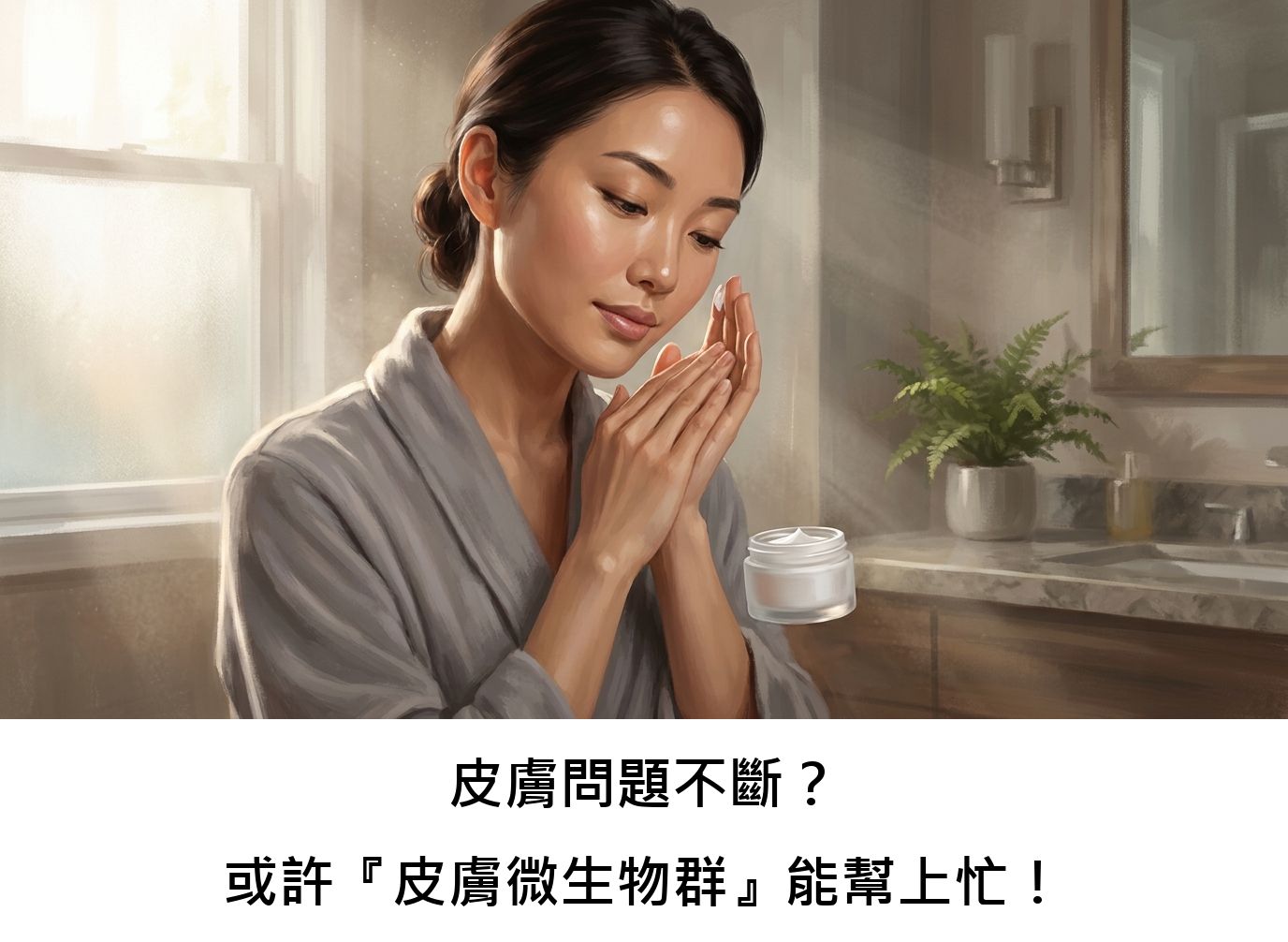 皮膚問題不斷？或許『皮膚微生物群』能幫上忙！