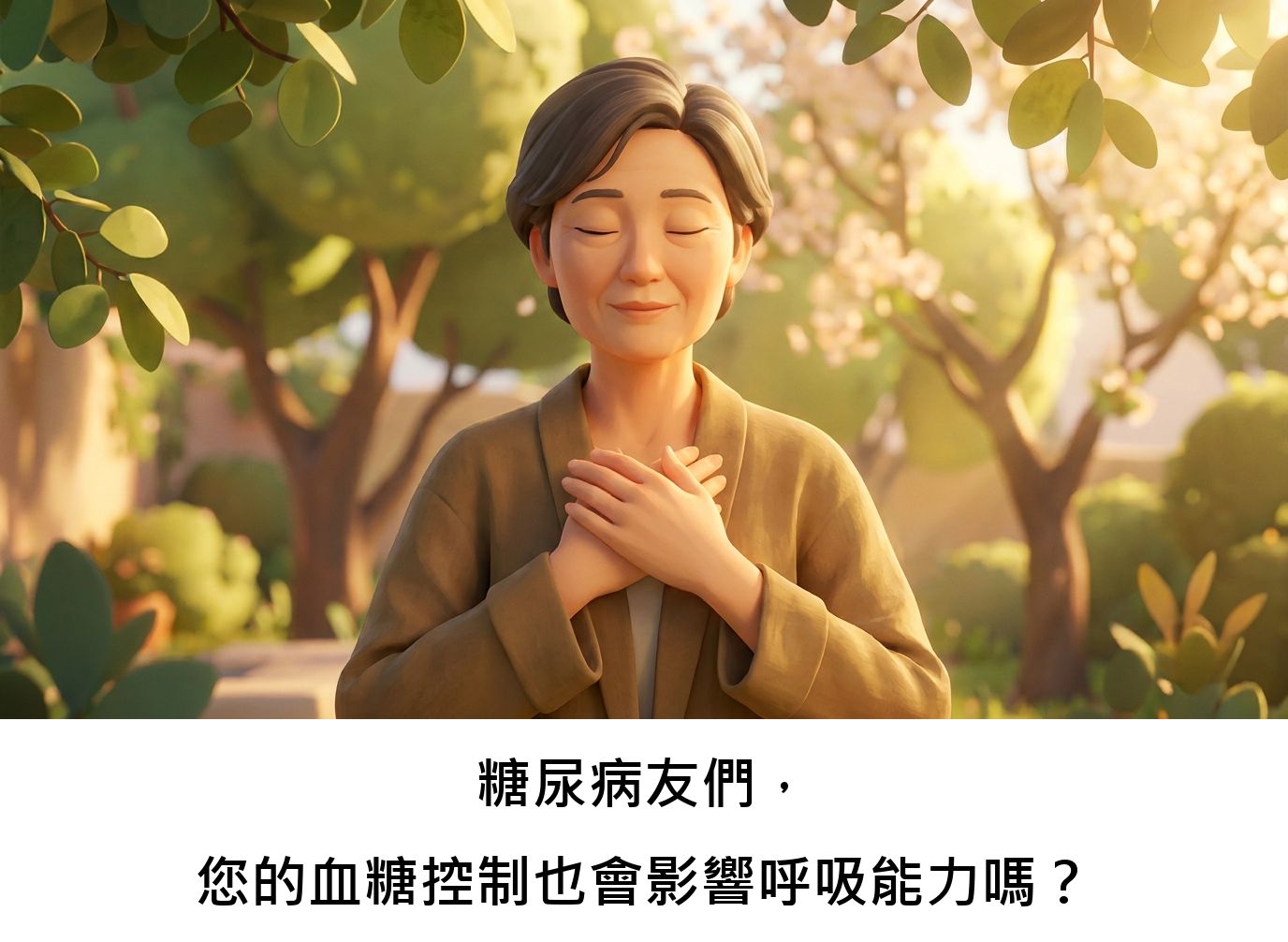 糖尿病友們,您的血糖控制也會影響呼吸能力嗎?
