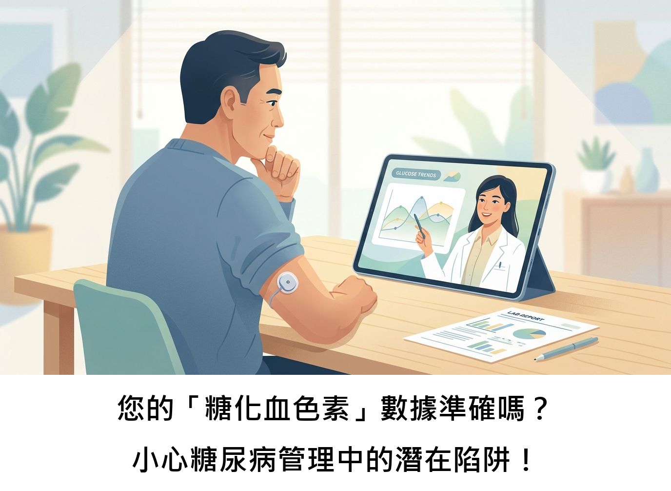 您的「糖化血色素」數據準確嗎?小心糖尿病管理中的潛在陷阱!