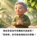 癌症患者為何身體越來越虛弱？「惡病質」如何偷偷侵蝕您的骨骼？