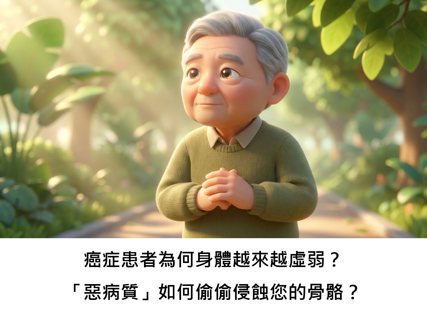 癌症患者為何身體越來越虛弱?「惡病質」如何偷偷侵蝕您的骨骼?
