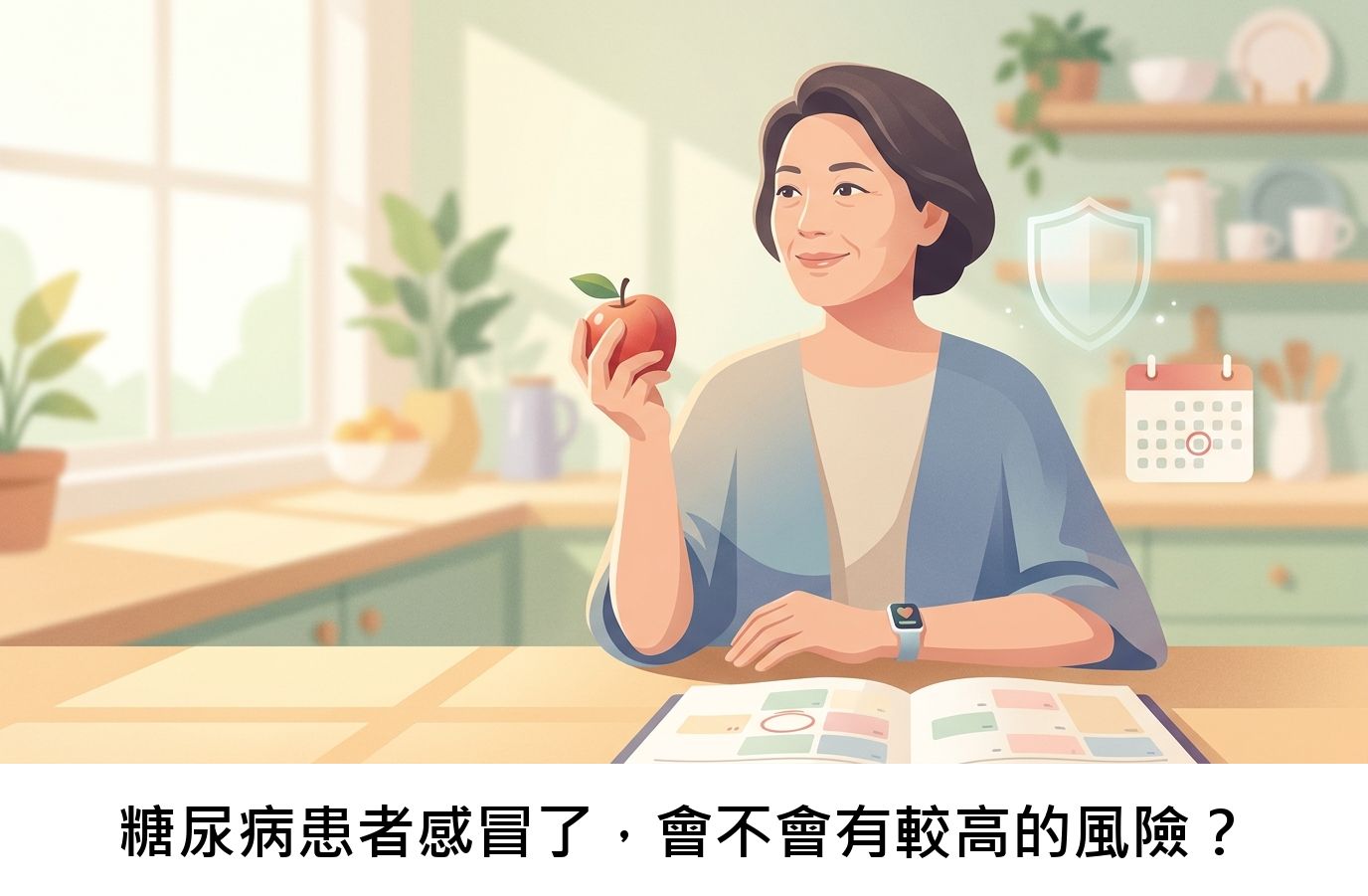 糖尿病患者感冒了,會不會有較高的風險?