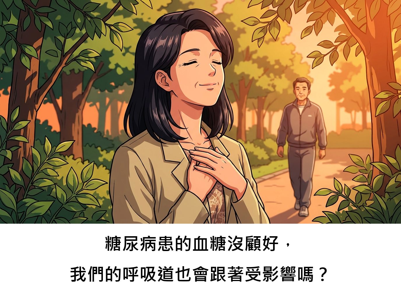 糖尿病患的血糖沒顧好，我們的呼吸道也會跟著受影響嗎？