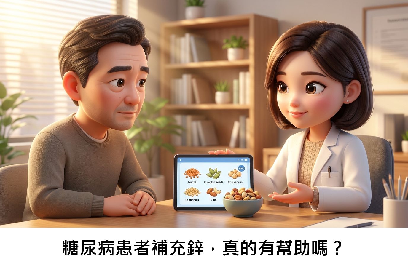 糖尿病患者補充鋅,真的有幫助嗎?