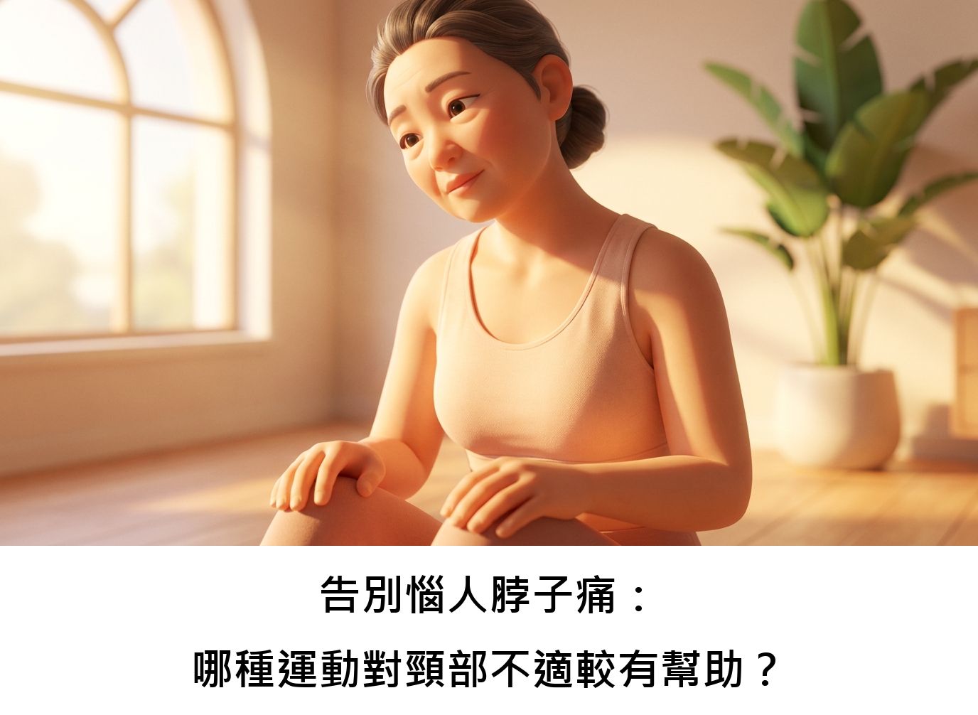 告別惱人脖子痛:哪種運動對頸部不適較有幫助?