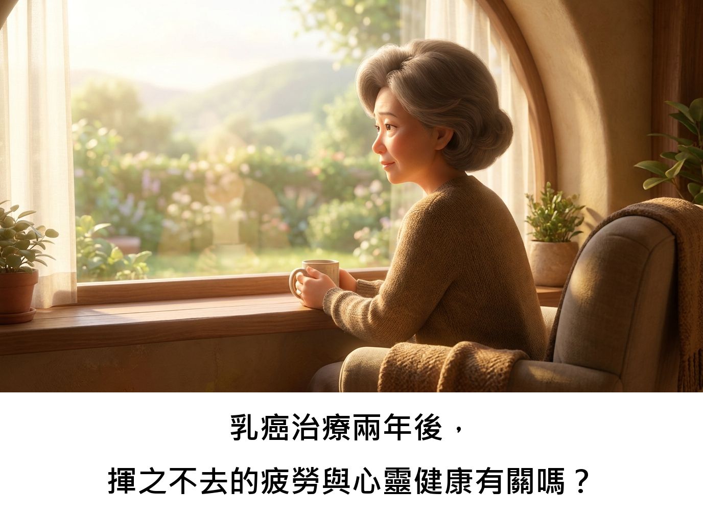 乳癌治療兩年後,揮之不去的疲勞與心靈健康有關嗎?