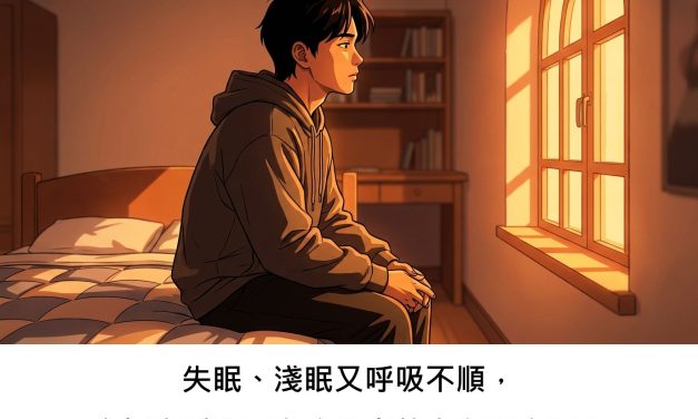 失眠、淺眠又呼吸不順，會提高重度憂鬱症患者的自殺意念嗎？