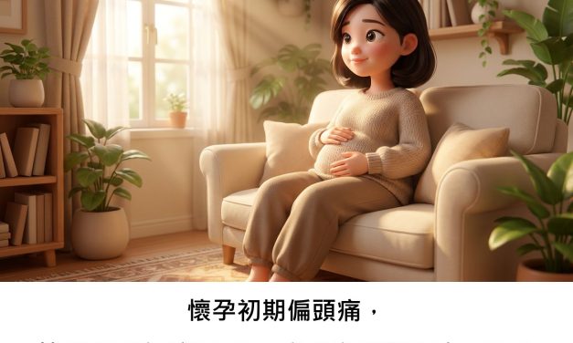 懷孕初期偏頭痛，情緒問題和睡眠困擾可能與鈣質濃度有關嗎？