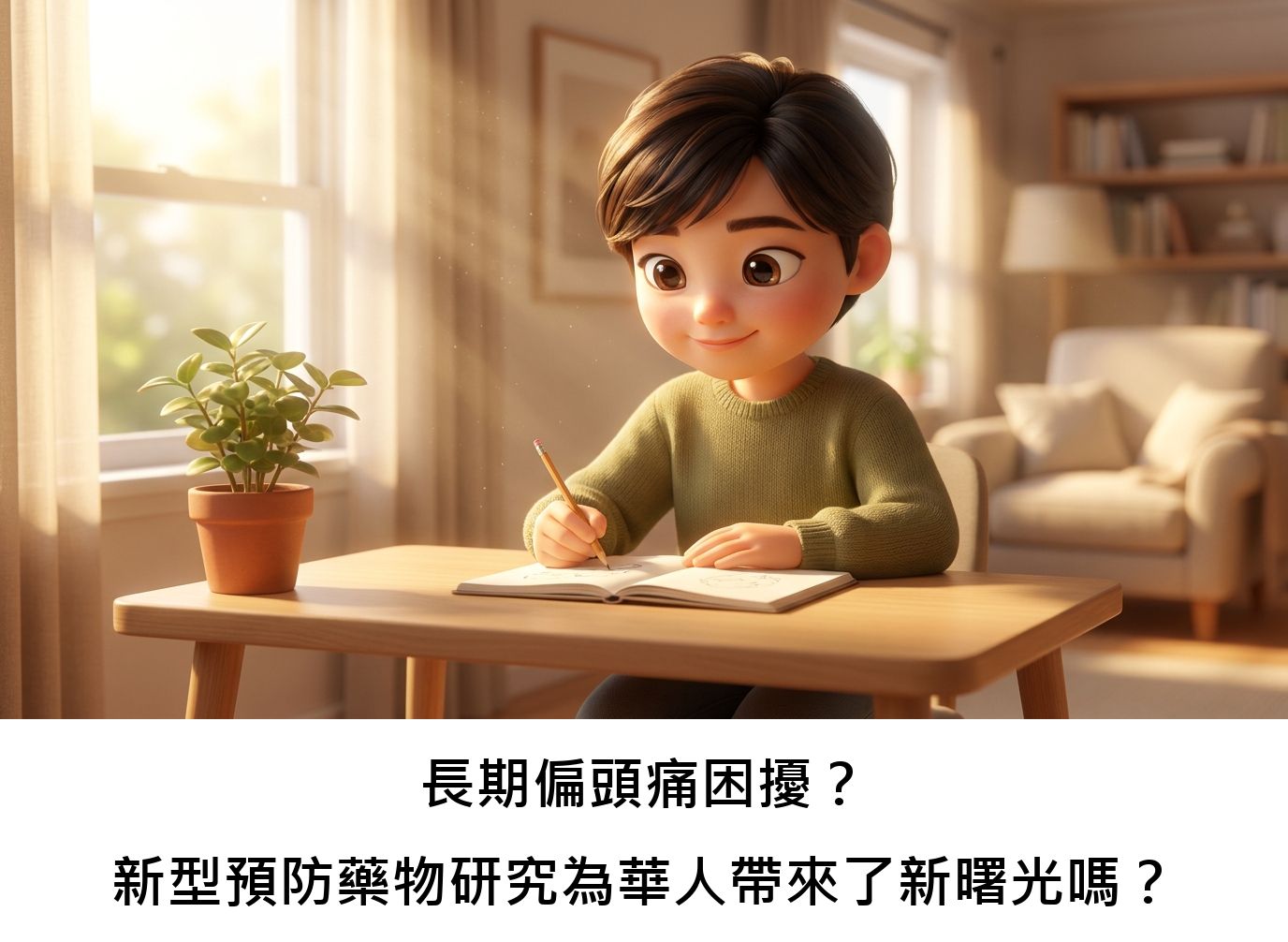 長期偏頭痛困擾?新型預防藥物研究為華人帶來了新曙光嗎?