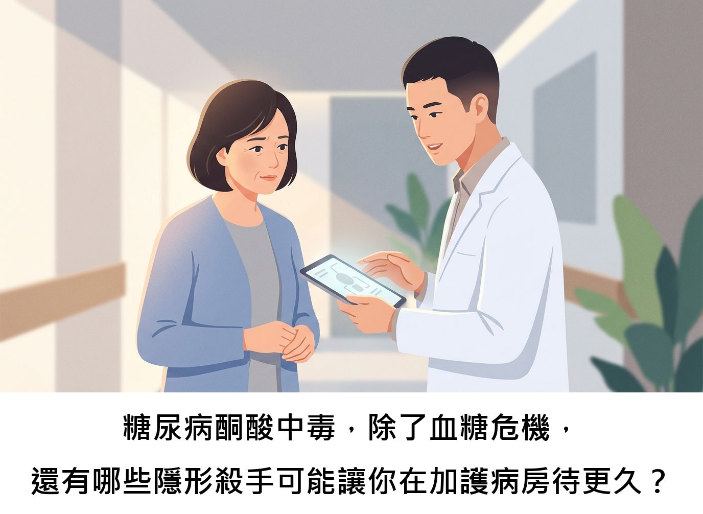 糖尿病酮酸中毒,除了血糖危機,還有哪些隱形殺手可能讓你在加護病房待更久?