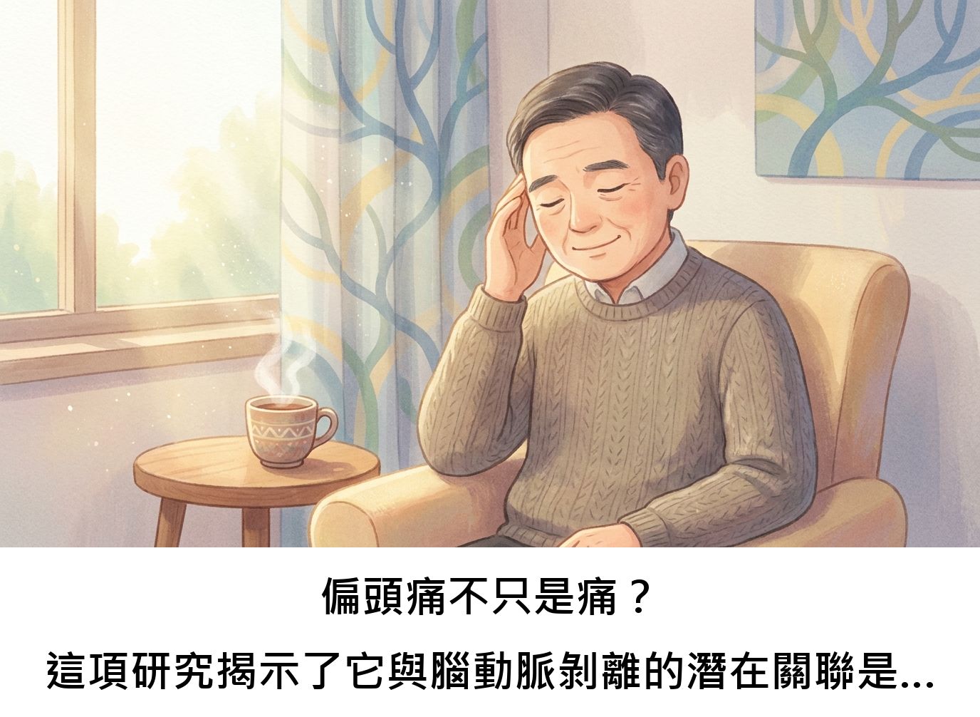 偏頭痛不只是痛？這項研究揭示了它與腦動脈剝離的潛在關聯是什麼？