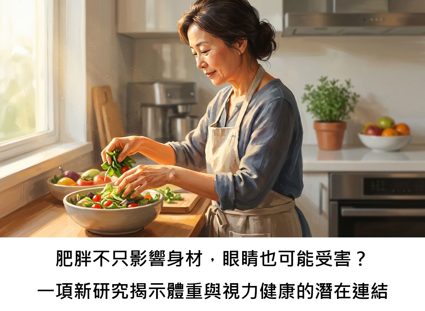 肥胖不只影響身材,眼睛也可能受害?一項新研究揭示體重與視力健康的潛在連結