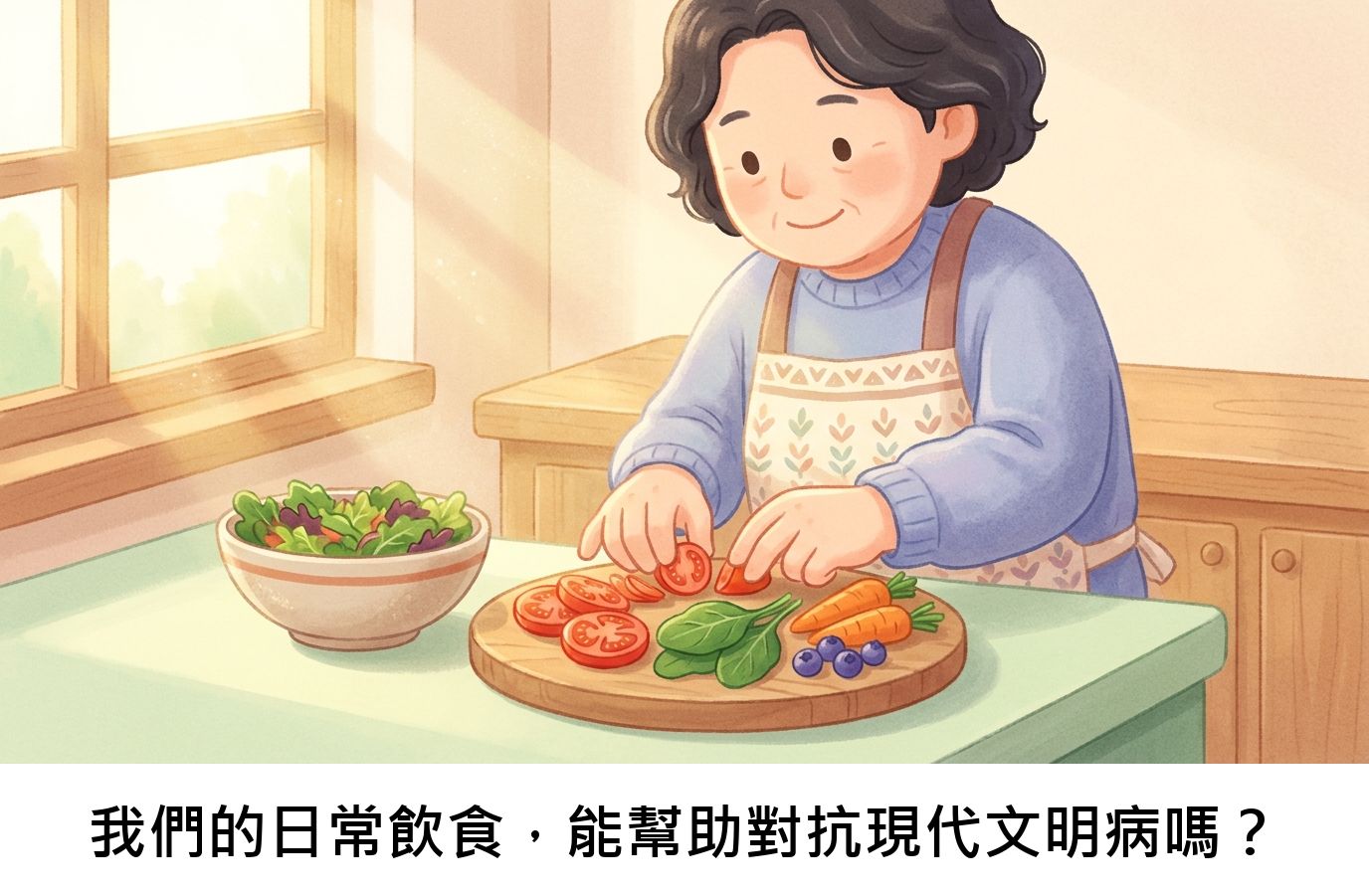 我們的日常飲食,能幫助對抗現代文明病嗎?