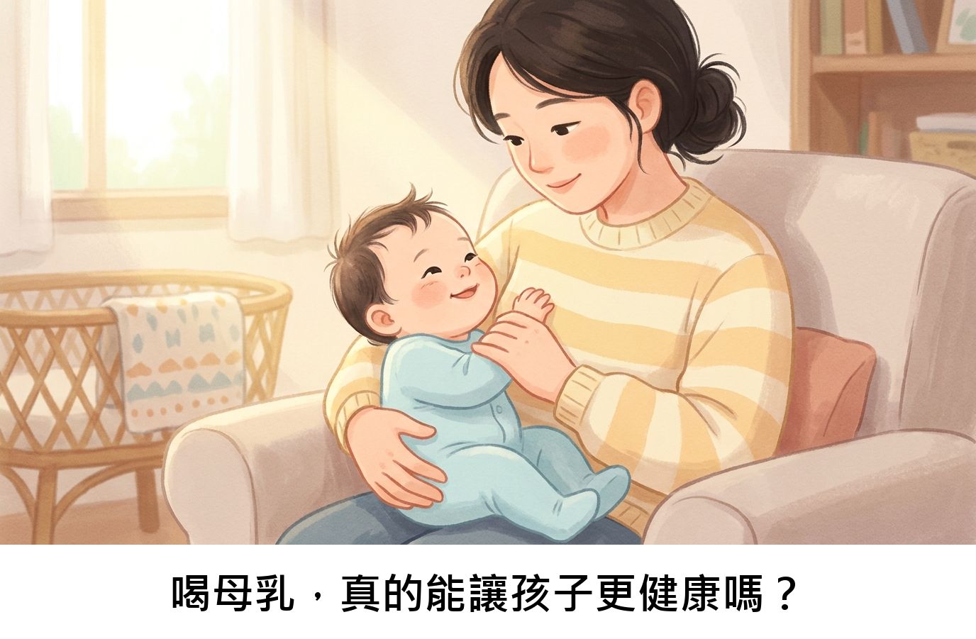 喝母乳，真的能讓孩子更健康嗎？